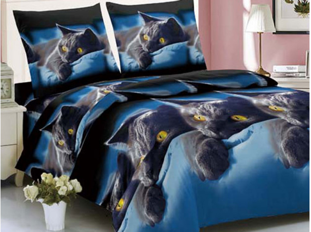 Комплект постельного белья КПБ BZ QR Meow