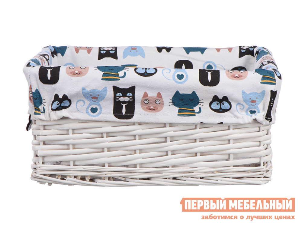 Корзина для хранения Котики Белый, ивовая лоза / Котики, ткань, Котики Белый, ивовая лоза / Котики, ткань, S
Корзина для хранения Котики Белый, ивовая лоза / Котики, ткань, Котики Белый, ивовая лоза / Котики, ткань, S