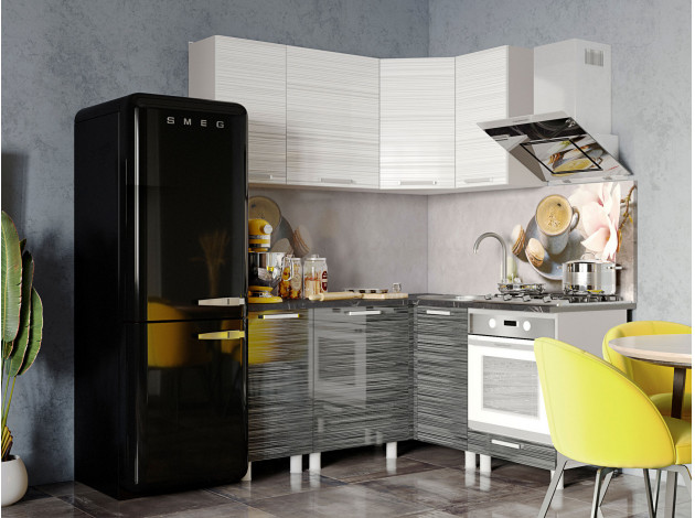 Угловой кухонный гарнитур Кухня Титан угловая 160 х 160 см