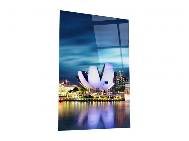 Картина Картина на стекле 40х60 "Сингапур 2" арт.WBR-01-1105-04