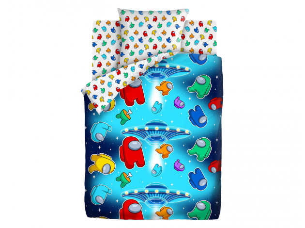 Детский комплект постельного белья КПБ "Juno" Амонг Ас 1,5 сп. (70х70)