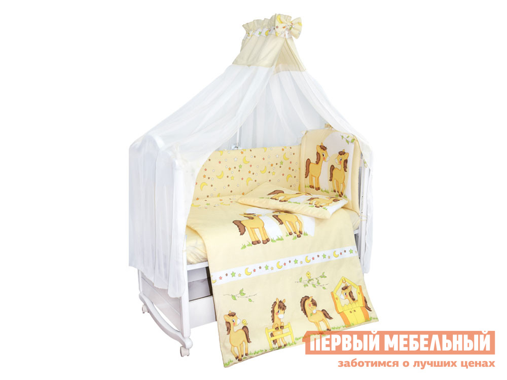 Комплект белья для малышей Лошадки с балдахином Лошадки, Желтый, Лошадки с балдахином Лошадки
Комплект белья для малышей Лошадки с балдахином Лошадки, Желтый, Лошадки с балдахином Лошадки