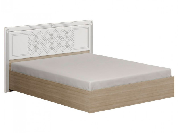 Двуспальная кровать Кровать Бьянка МДФ щиток