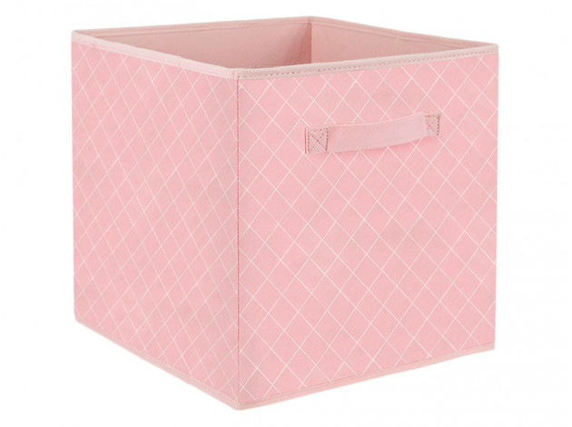 Короб-кубик Короб-кубик для хранения "Зефир", розовый