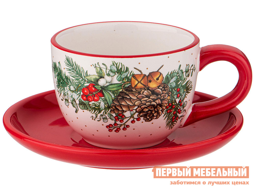 Кружка Рождественское чудо Шишки, керамика, Мультицвет, Рождественское чудо Шишки, керамика
Кружка Рождественское чудо Шишки, керамика, Мультицвет, Рождественское чудо Шишки, керамика