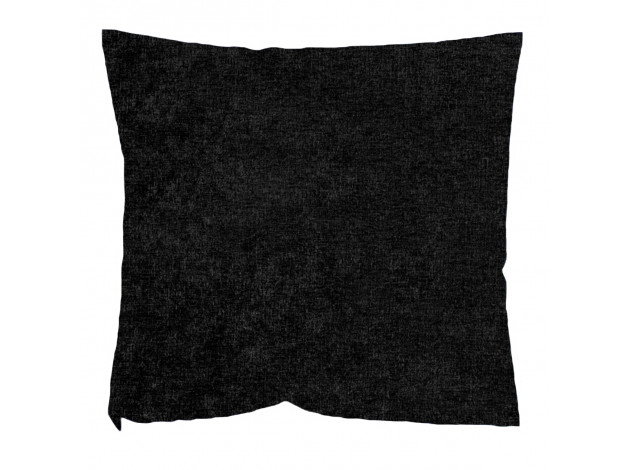 Декоративная подушка Черный Микровельвет