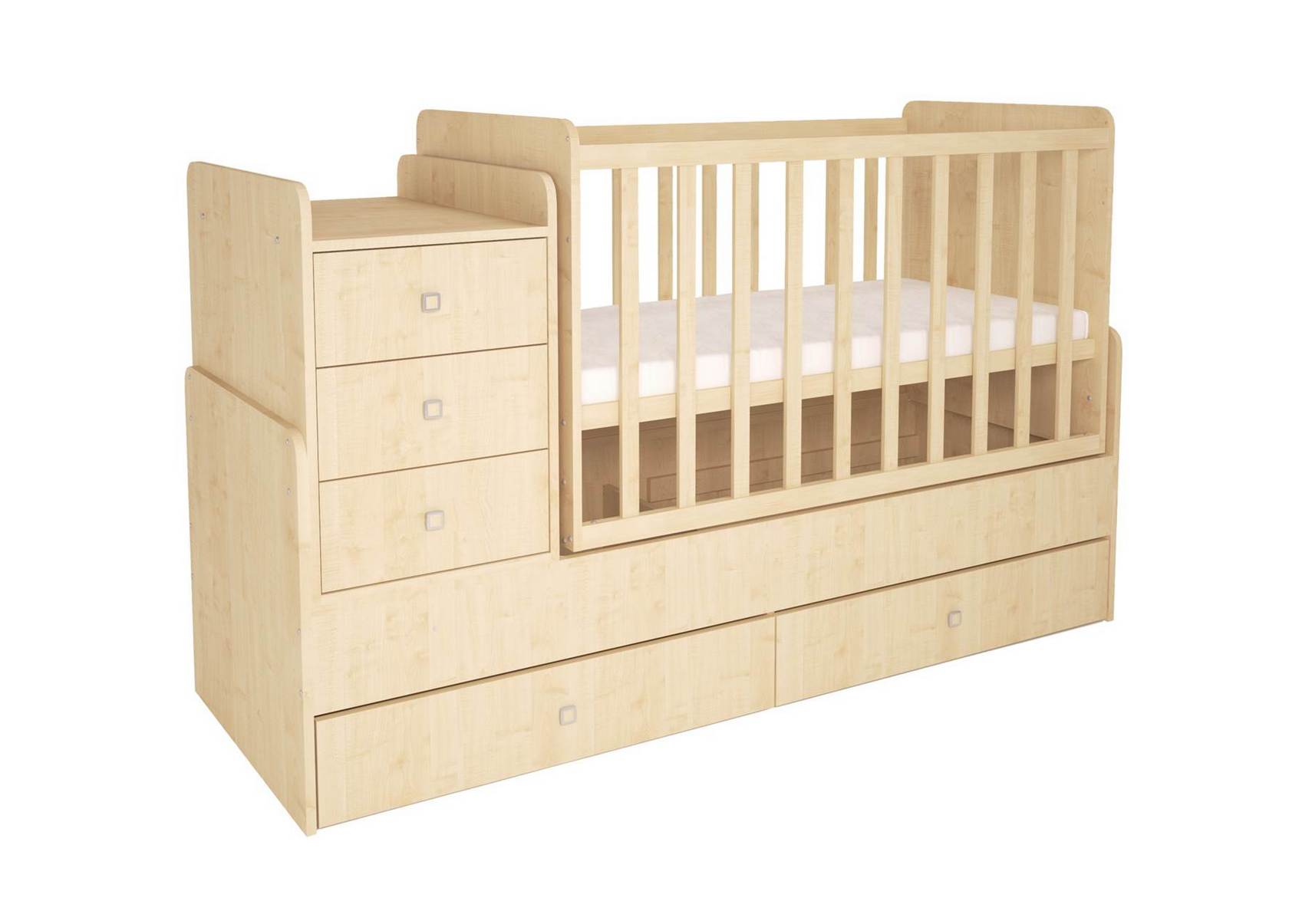 Детские Кроватки Для Новорожденных С Пеленальным Столиком