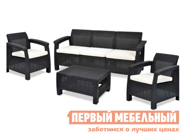 Комплект плетеной мебели CORFU TRIPLE SET 17197786 + 17197959 Коричневый, ротанг, CORFU TRIPLE SET 17197786 + 17197959 Коричневый, ротанг
Комплект плетеной мебели CORFU TRIPLE SET 17197786 + 17197959 Коричневый, ротанг, CORFU TRIPLE SET 17197786 + 17197959 Коричневый, ротанг