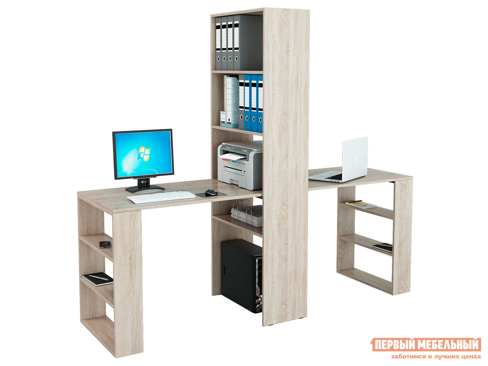 Компьютерный стол Рикс-4 + 2 шт. Рикс-5 Дуб Сонома, Светлое дерево, Рикс-4 + 2 шт. Рикс-5 Дуб Сонома 
Компьютерный стол Рикс-4 + 2 шт. Рикс-5 Дуб Сонома, Светлое дерево, Рикс-4 + 2 шт. Рикс-5 Дуб Сонома