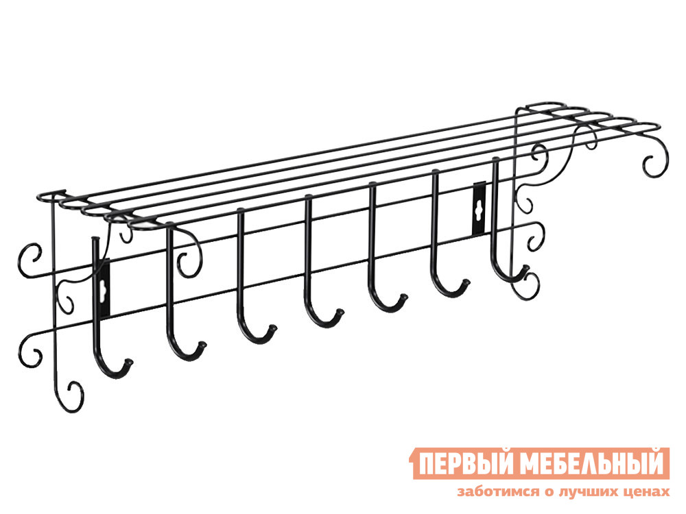 Настенная вешалка Грация Черный, металл / Черный, пластик, Грация Черный, металл / Черный, пластик
Настенная вешалка Грация Черный, металл / Черный, пластик, Грация Черный, металл / Черный, пластик