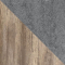 Цвет Дуб Каньон / Серый, бетон