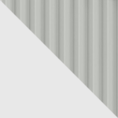 Серый шелк / Белый