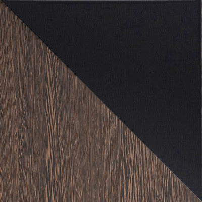 Дуб Венге / Лакобель черный