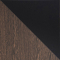 Дуб Венге / Лакобель черный