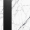 Белый мрамор / Черный, металл image