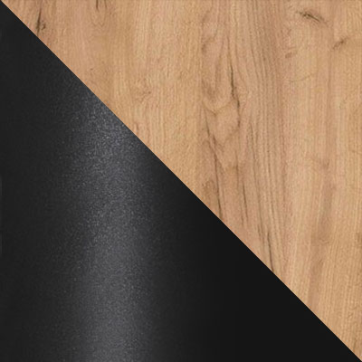 Крафт золотой / Черный матовый, металл