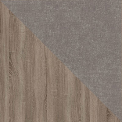Дуб сонома трюфель, ЛДСП / Мокко, ткань