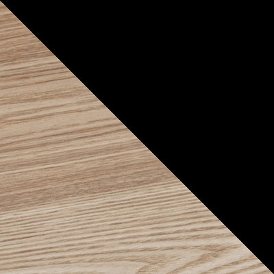 Гевея, МДФ / Черный, металл