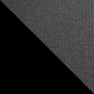 Черный, рогожка / Черный, металл