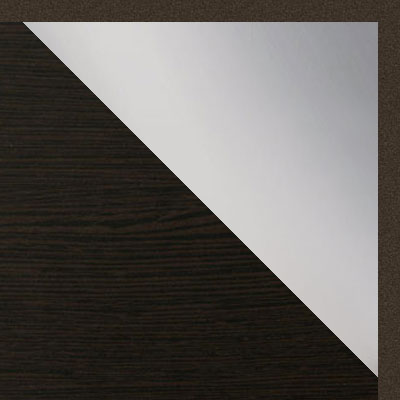 Венге / Зеркало / Бронза, алюминий