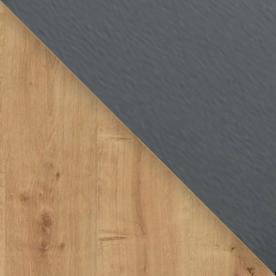 Дуб Крафт золотой / Темно-серый