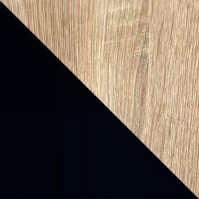 Дуб Сонома, ЛДСП / Черный, металл