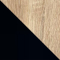Дуб Сонома, ЛДСП / Черный, металл image