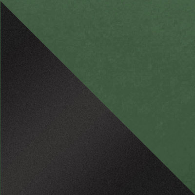 Зеленый, микровелюр / Черный, металл