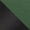 Зеленый, микровелюр / Черный, металл image