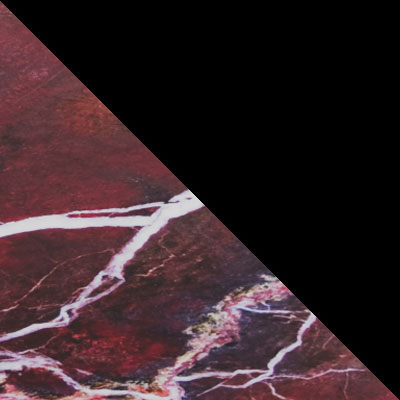 Мрамор красный / Черный, металл