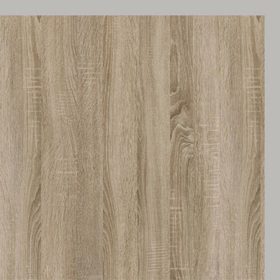 Дуб сонома / Серебро, алюминий