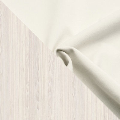 Молочный, велюр / Ясень Анкор светлый