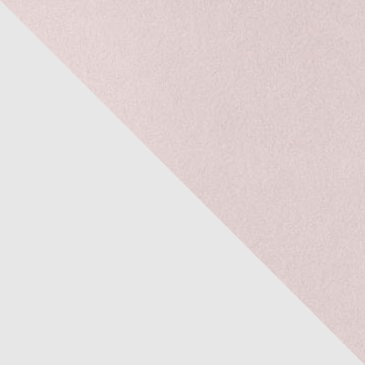 Пудровый, велюр / Белый, металл