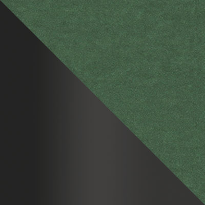 Зеленый, микровелюр / Черный