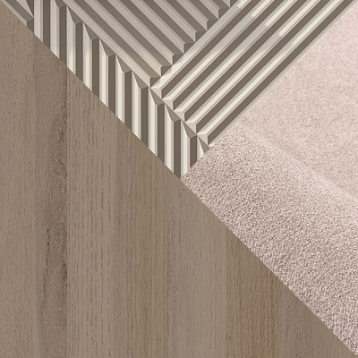 Дуб Смоки / Айриш / Крем, букле