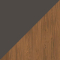Антрацит / Дуб Каселла коричневый