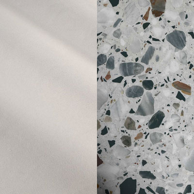 Серый принт, велюр