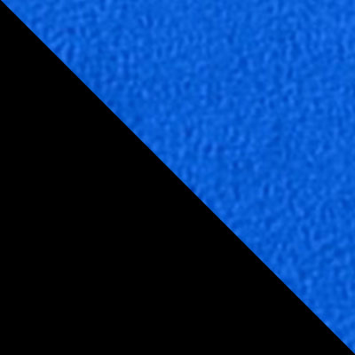 Ярко-синий, велюр / Черный, металл