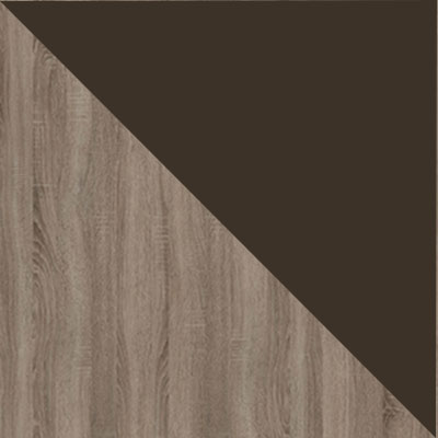 Дуб Сонома трюфель, ЛДСП / Коричневый, ткань