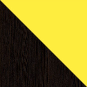 Цвет Венге / Жёлтый глянец 3176