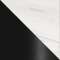 Крафт белый / Черный матовый, металл image