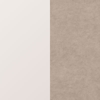 Слоновая кость / Бежевый, велюр