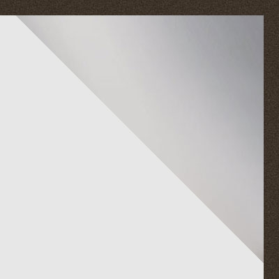 Белый / Зеркало / Бронза, алюминий