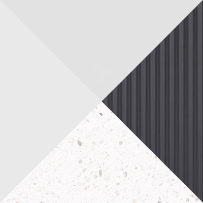 Белый / Бланж / Графит столешница Гранит белый