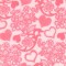 Цвет HEARTS-PK розовый сердца