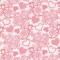 Цвет HEARTS-PK розовый сердца