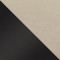 Бежевый, микровелюр / Черный, металл image