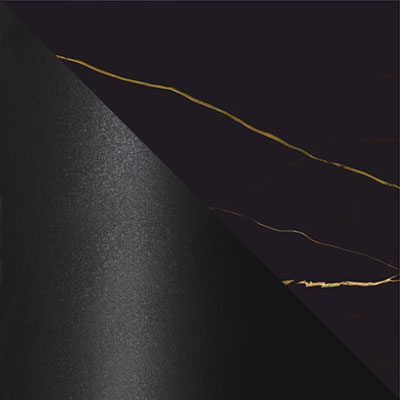 Черное золото / Черный матовый, металл