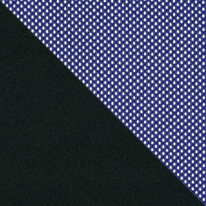 Цвет Синий, сетчатый акрил / Черный, ткань