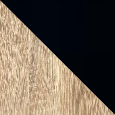 Дуб Сонома, ЛДСП / Черный, металл